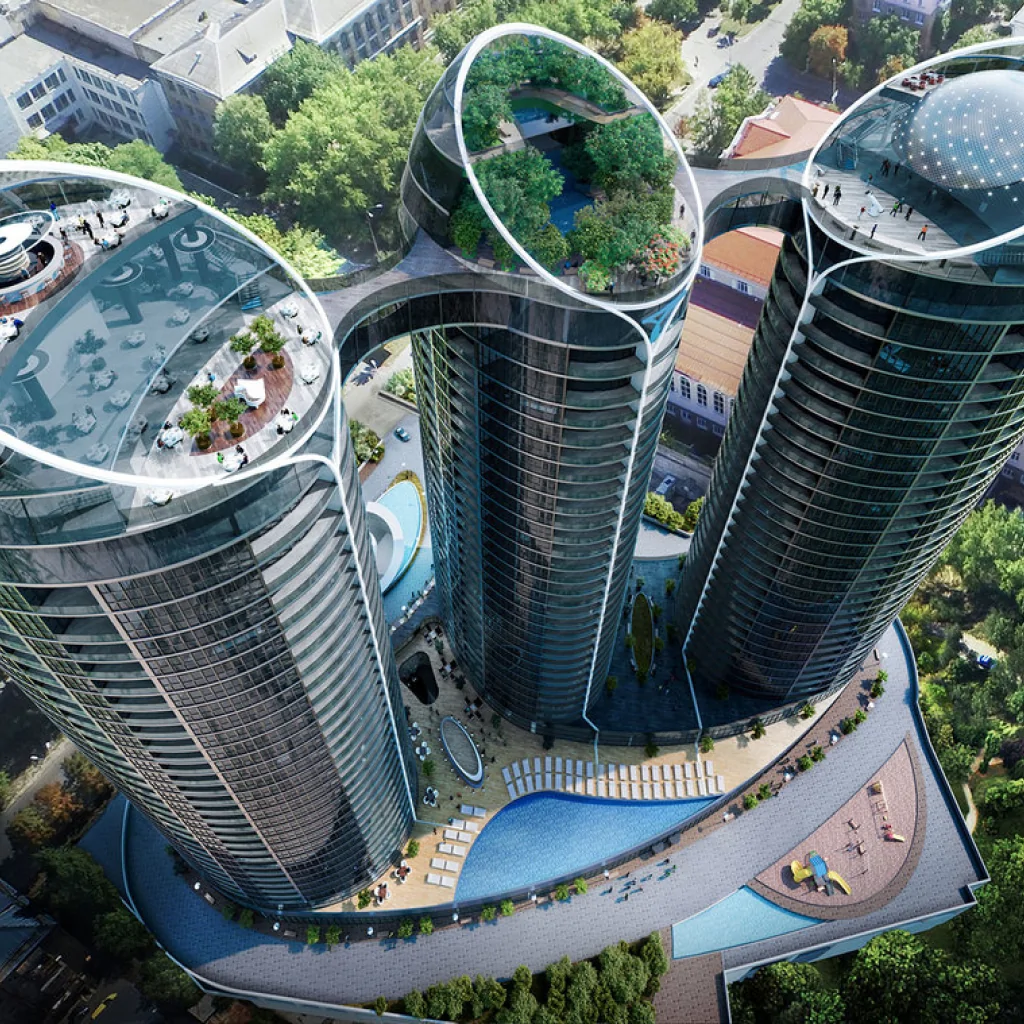 Екстер'єр ЖК Тaryan Тowers