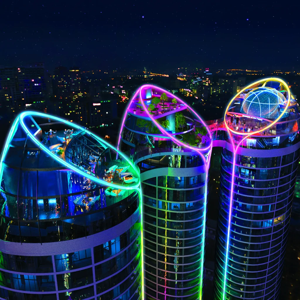 Дизайн-проєкт екстер'єру ЖК Тaryan Тowers