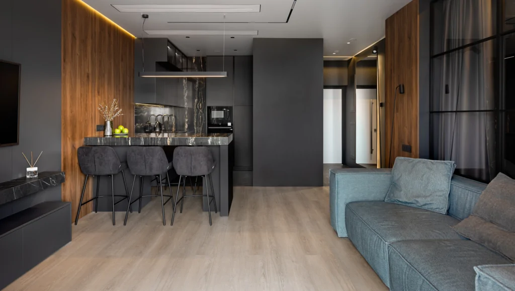 Дизайн інтер’єру та ремонт квартири в ЖК “Taryan Towers”